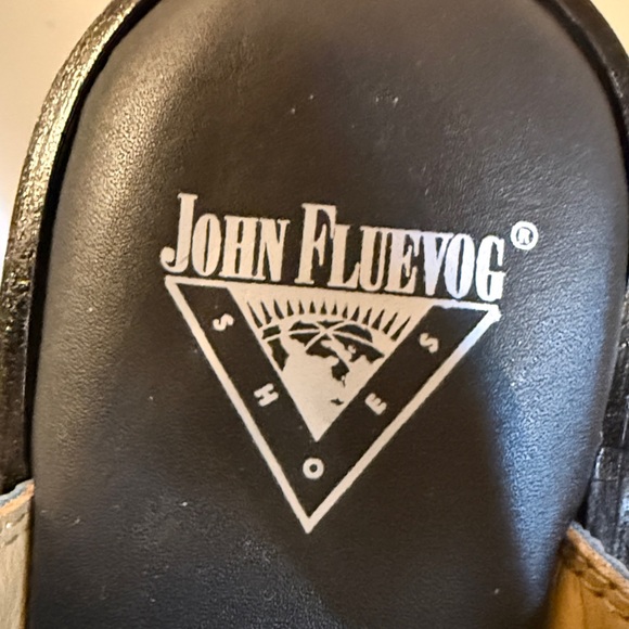 John Fluevog Holographic Chunky Sandals - Picture 3 of 10